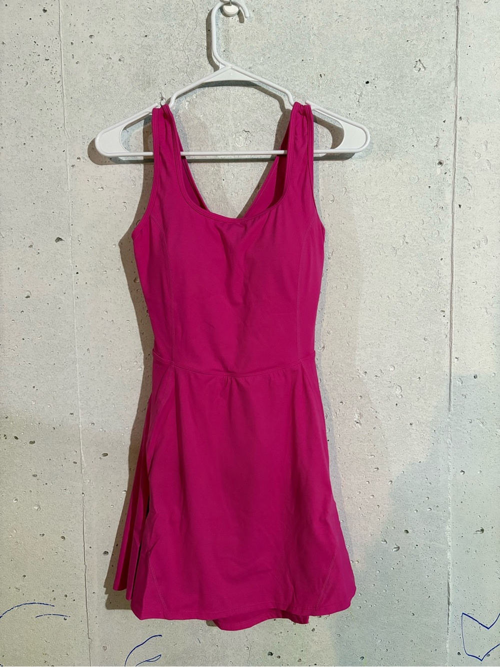 Halara SoftlyZero Airy U Neck 2-in-1 Pocket Mini Active Dress | Size: Small